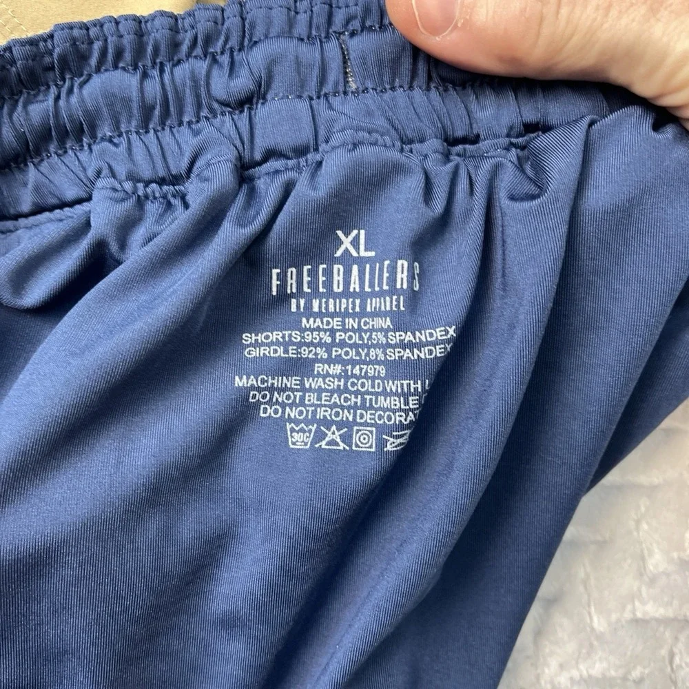 FREEBALLERS by Maripex Khaki Lined Sport Shorts 8